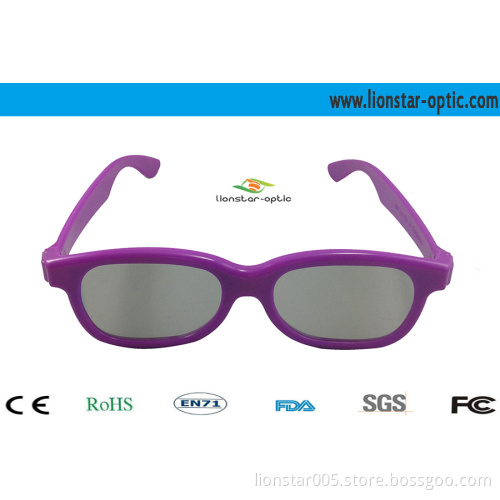 Young people Linear Polarized 3d glasses for cinema